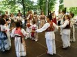 Folklorna priredba na Međunarodnoj likovnoj koloniji Breške