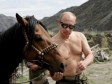 Vladimir Putin pozira na Sibiru