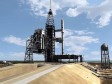 Eksperimentalna raketa Ares I-X postavljena na lansirnu rampu 