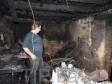 Foto: Gorjela kuća u tuzlanskom naselju Dokanj