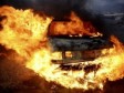 Zapaljen automobil upravnika Okružnog zatvora
