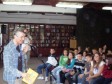 Foto: Druženje osnovaca i Šime Ešića u NB ˝Dositej Obradović˝