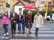 Foto: Aktivisti Udruženja građana oštećenog vida upriličili šetnju Tuzlom