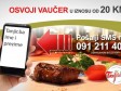 Web portal tanjir.ba poklanja pet vaučera u iznosu od 20KM