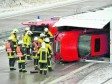 Video: U prevrtanju transportera oštećena tri nova Audija