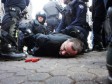 Sukob policije i prosvjednika protiv EU-u u Zagrebu