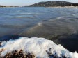 Foto: Zaledilo se more u uvali kod Tisnog 