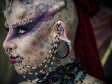Foto: Vampirica iz Venezuele ukrasila tijelo rogovima, tetovažama i brojnim piercinzima