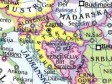 BiH na karti Evrope podijeljena na dvije države