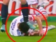 Video: Ibrahimović krvnički zgazio Lovrena i raskrvario mu glavu