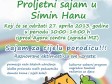 Posjetite Proljetni Sajam u Simin Hanu