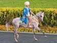 Pogledajte kako predsjednik Turkmenistana pada s konja